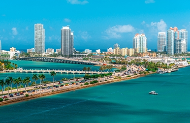 Rent a car in Miami